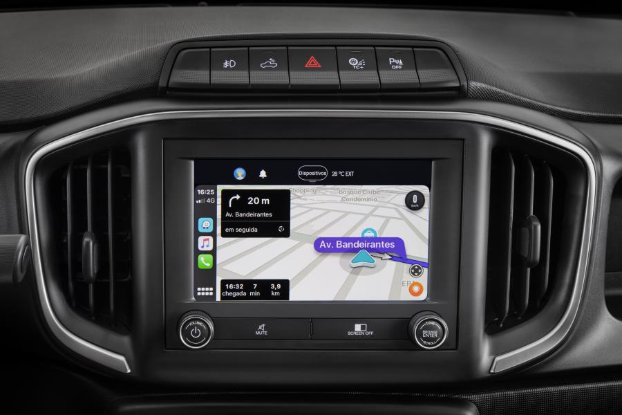 Детали интерьера Fiat Strada Volcano Cabine Dupla (281) 2020 года  (фото 25 из 51)